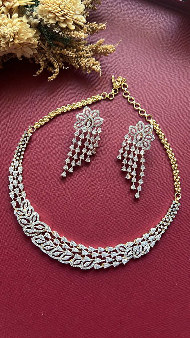 Leaf Diamond Set