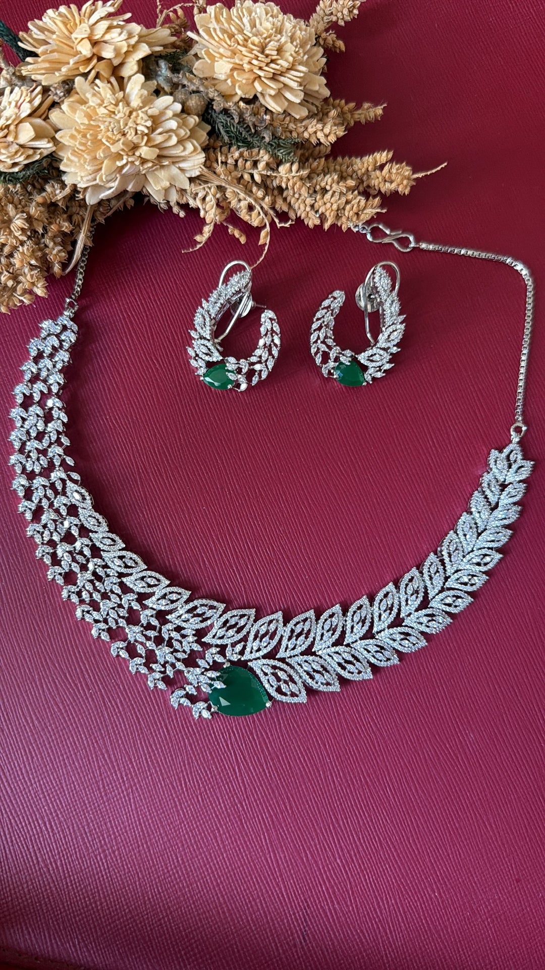 Deepa Diamond Necklace Set
