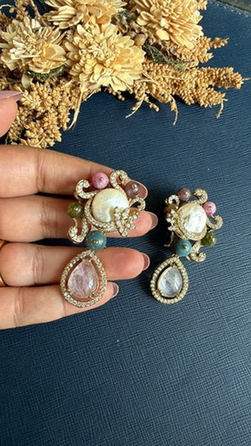 Sushmita Doublet Stone Earring