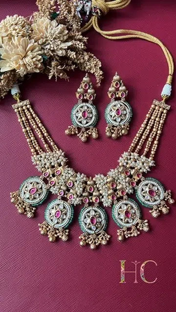 Dhruvi Fusion Necklace Set