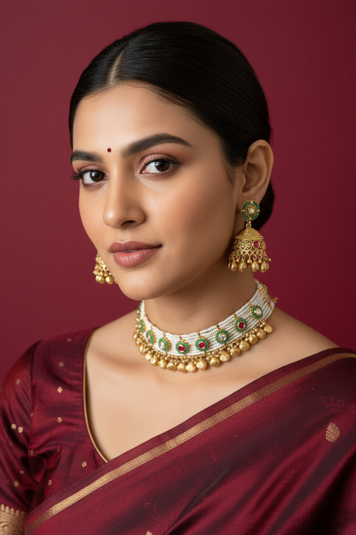 set of jewellery
imitation jewellery
bridal jewellery set
