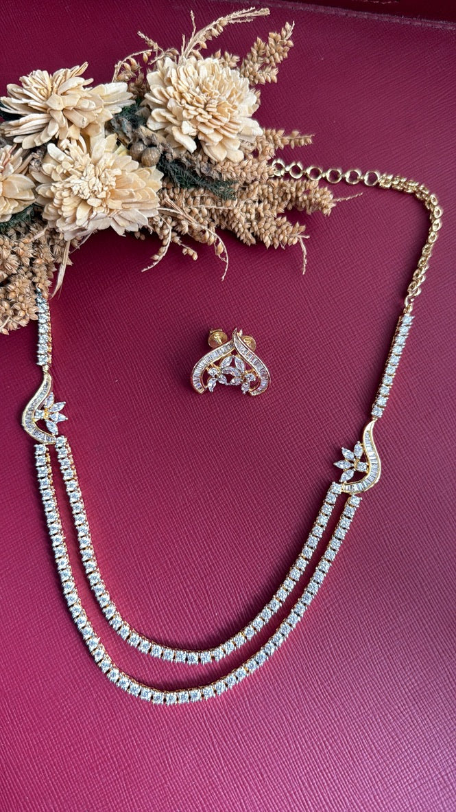 Alison Diamond Necklace Set