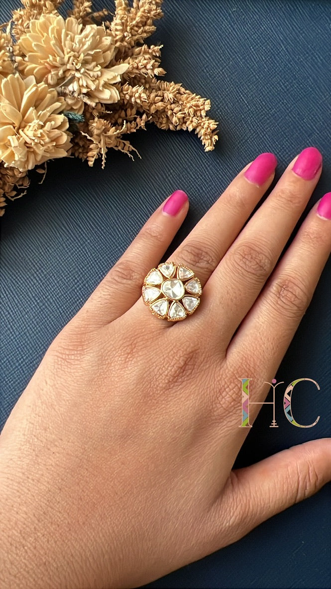 Nisha Kundan Ring