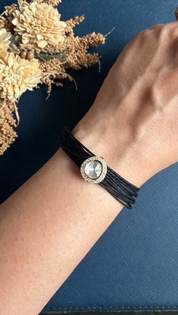 Stella Fashion Bracelet - Navy Blue
