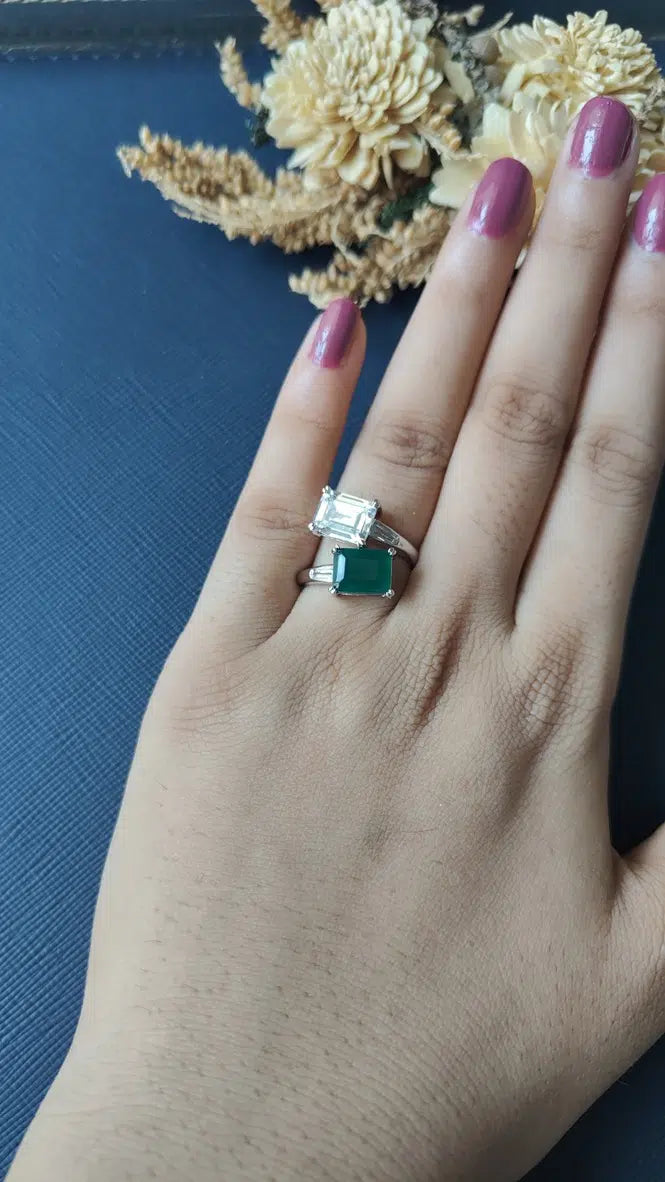 Jaya Diamond Ring - Green
