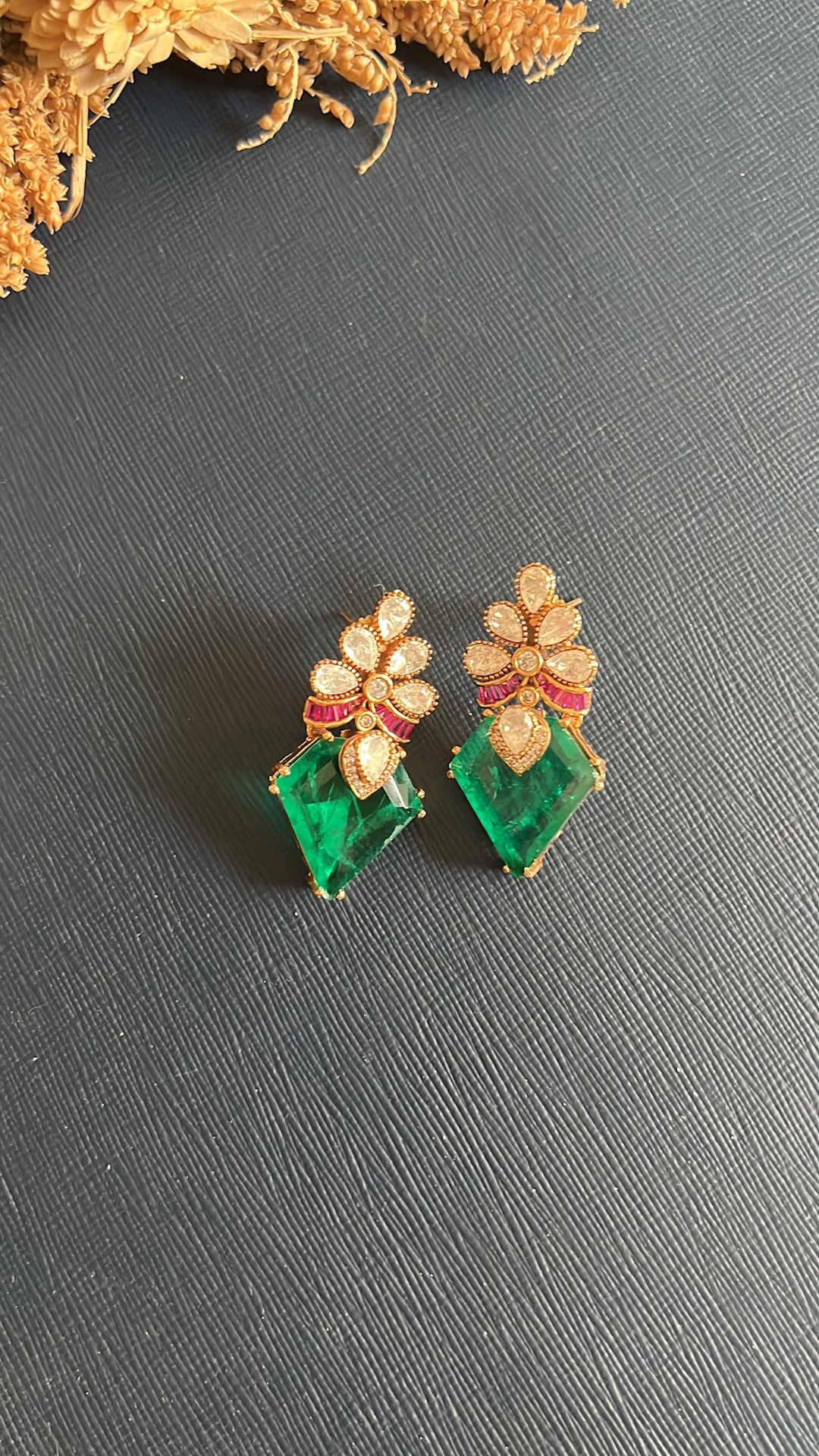 Aira Doublet Kundan Studs