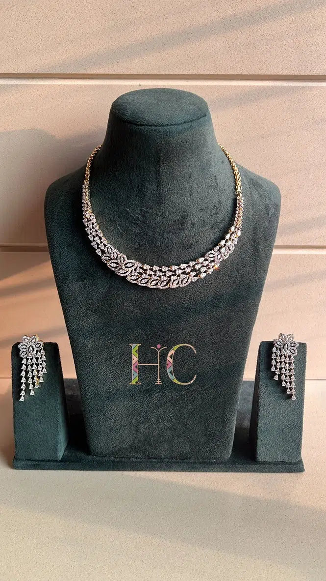 Leaf Diamond Set