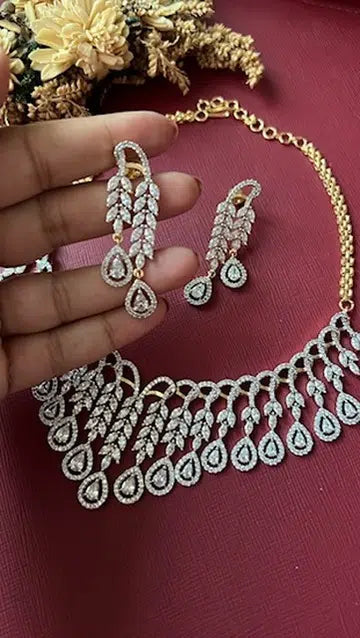 Maya Diamond Necklace Set