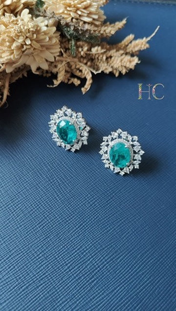 Mukta Doublet Stone Studs