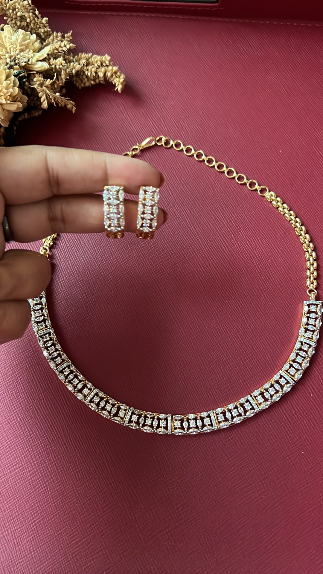 Just Diamond Necklace Set