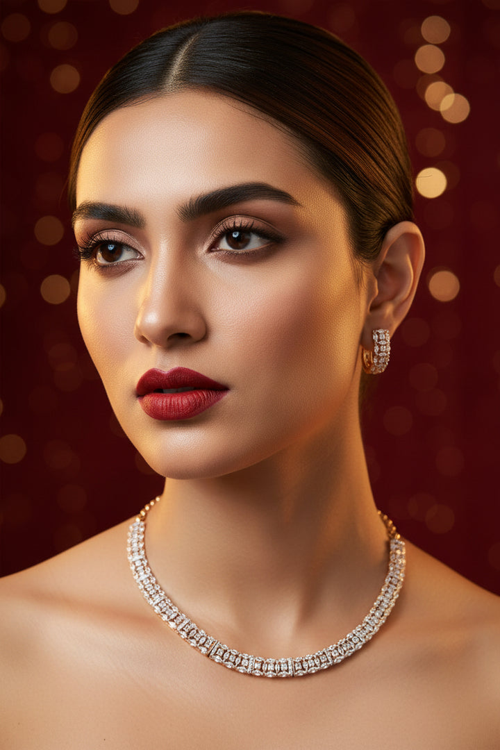 Just Diamond Necklace Set
