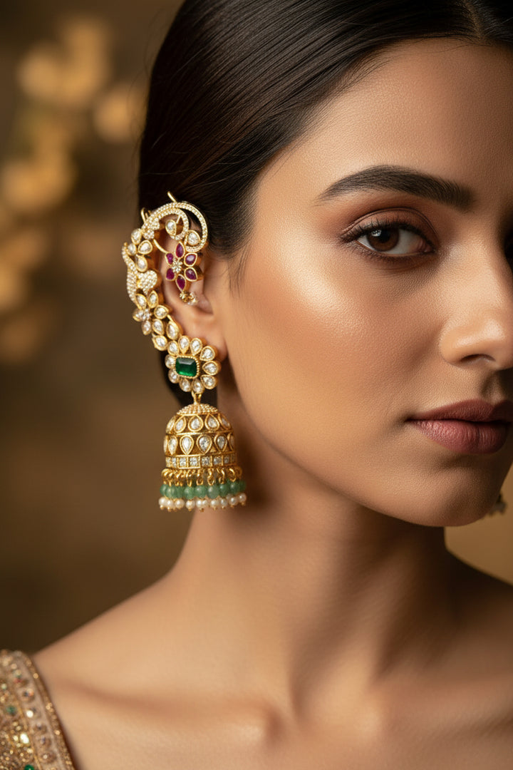Statement Chandbali Jhumkas