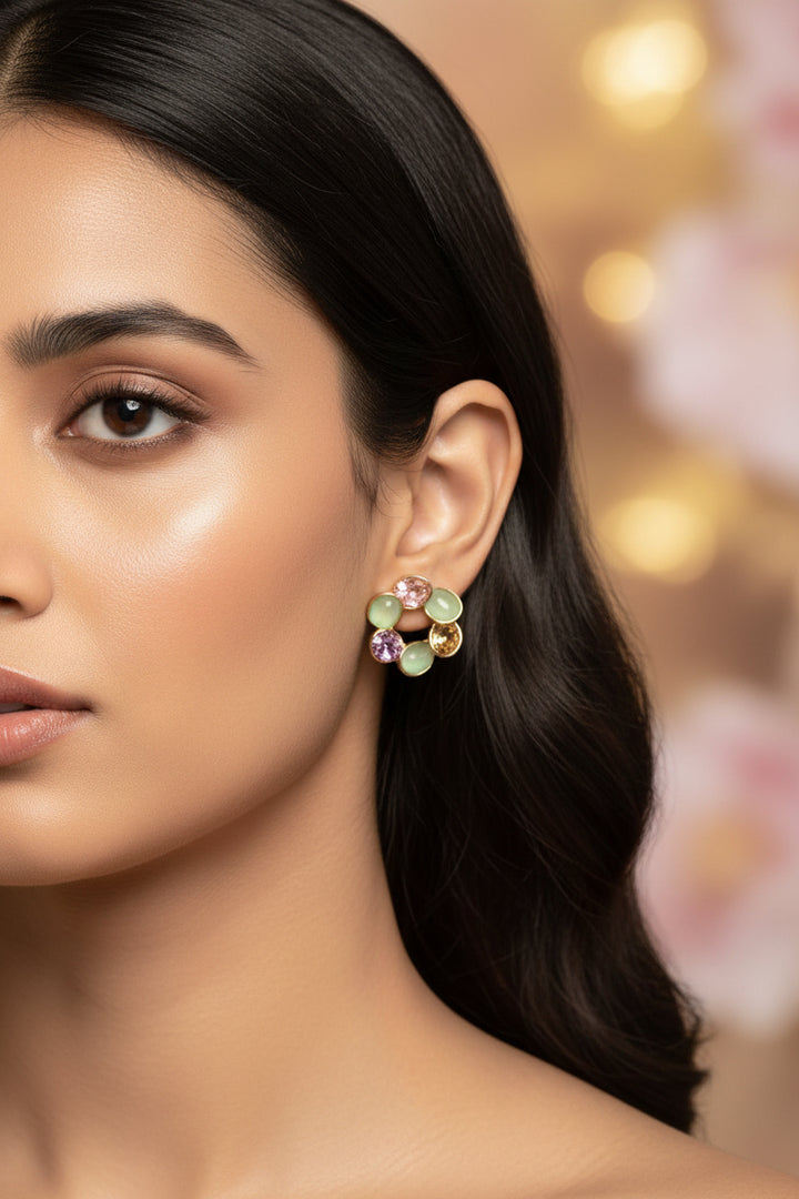 Fancy Stone Earrings