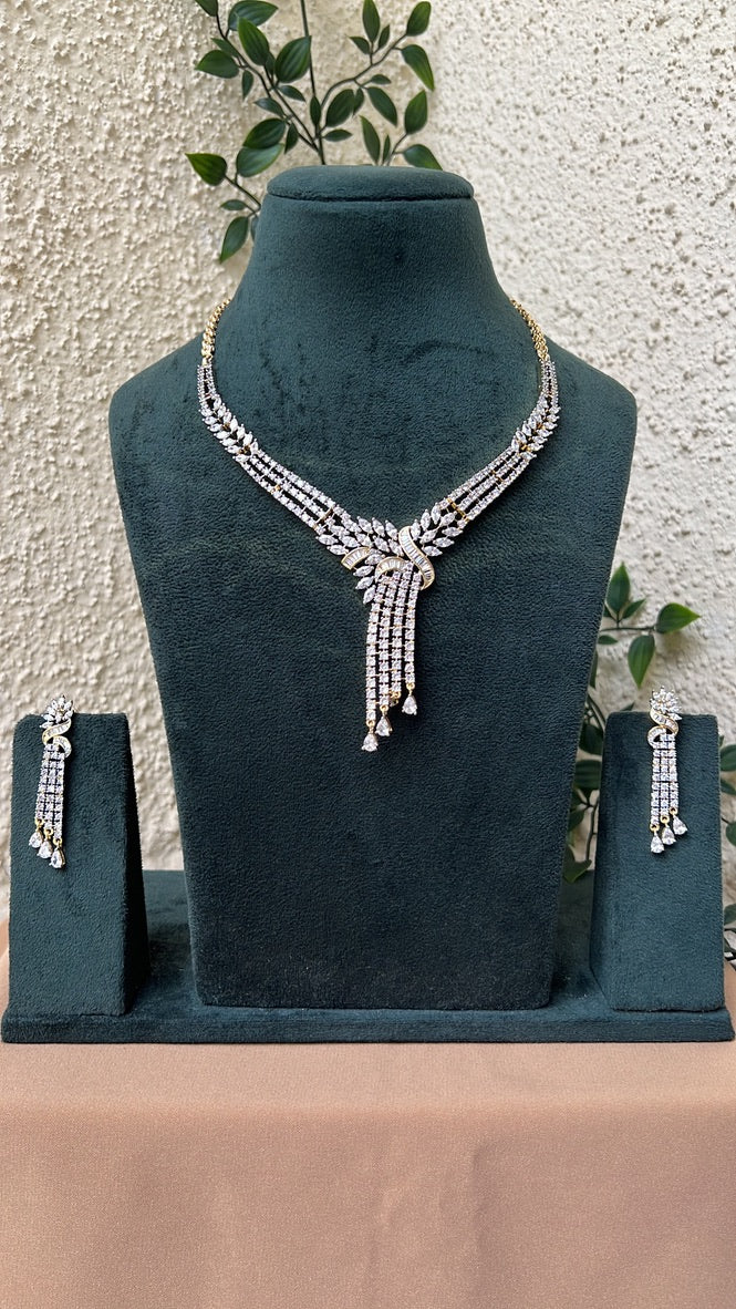 Lavanya Diamond Necklace Set