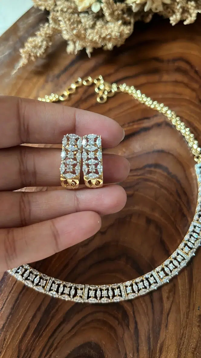 Just Diamond Necklace Set
