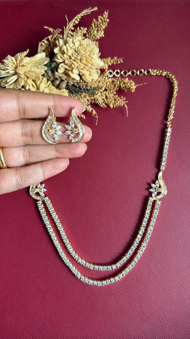 Alison Diamond Necklace Set