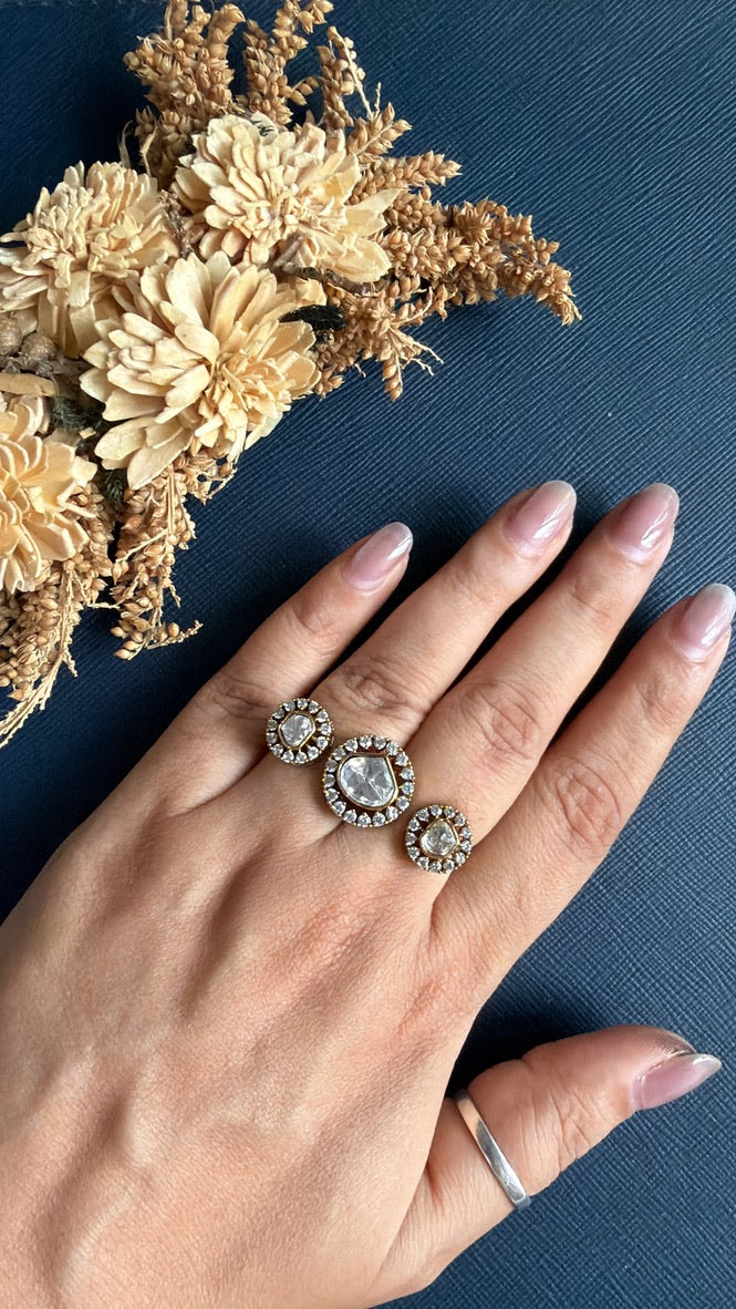 kundan ring