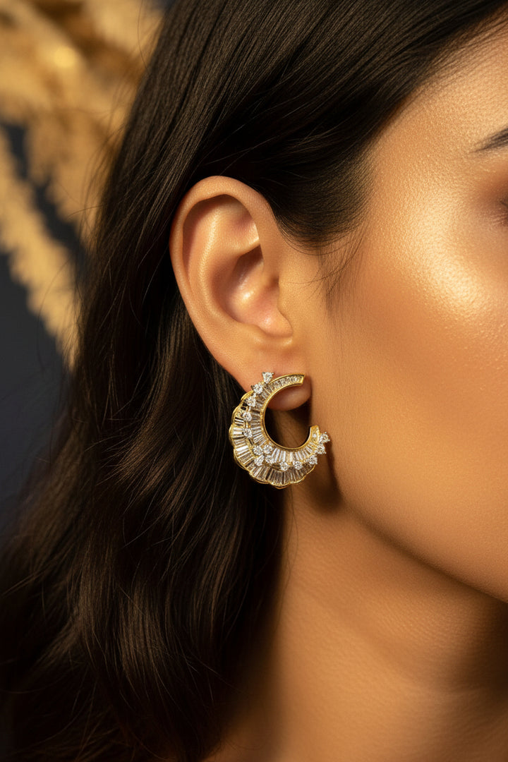 Meena Diamond Stud