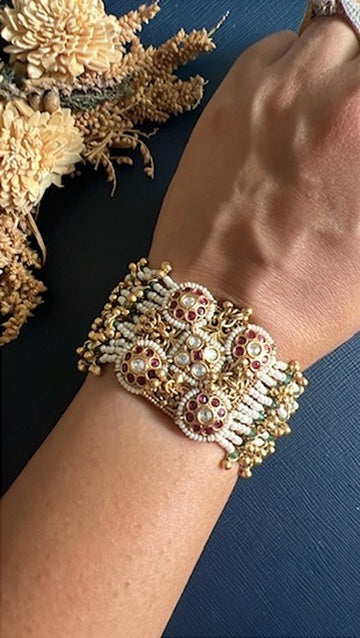 Pearl Fusion Loose  Bracelet