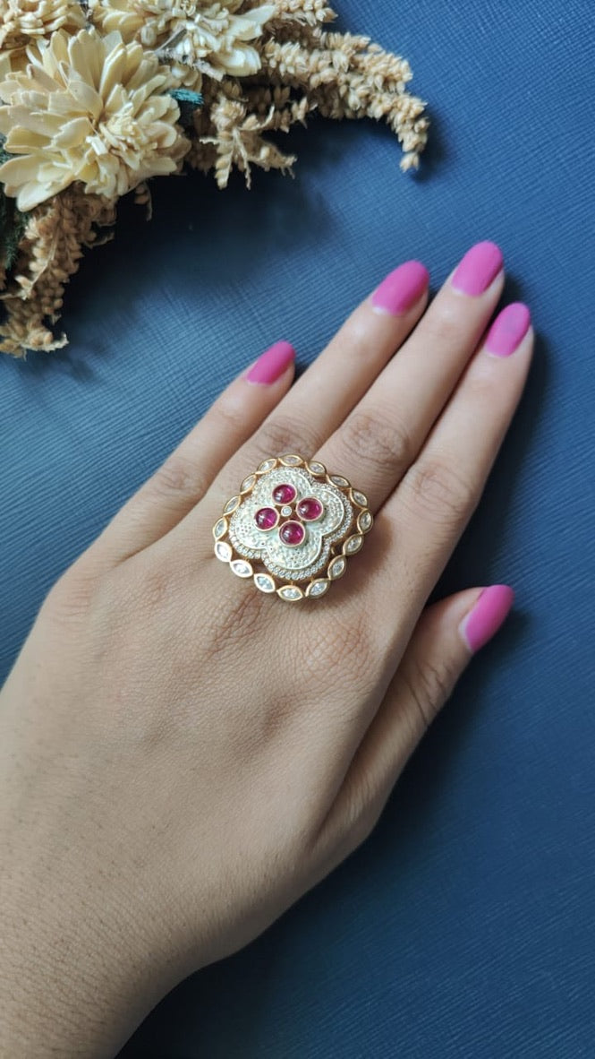 Siya  Kundan Ring