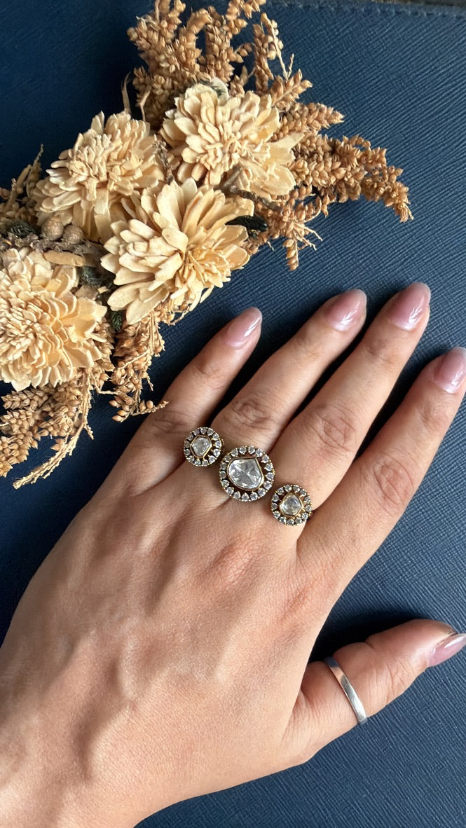 kundan ring