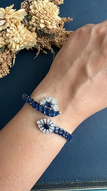 Fara Blue Diamond Bracelet