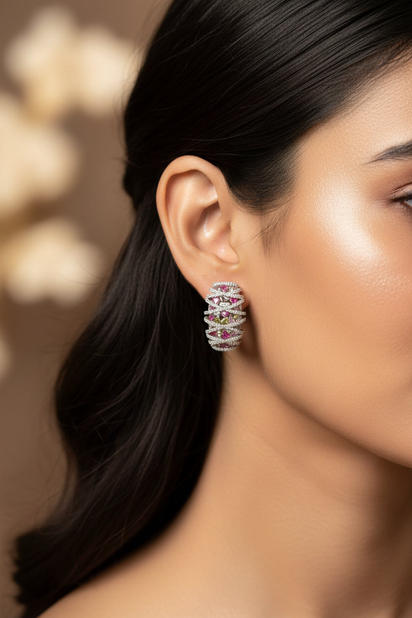 Yusra Diamond Stud