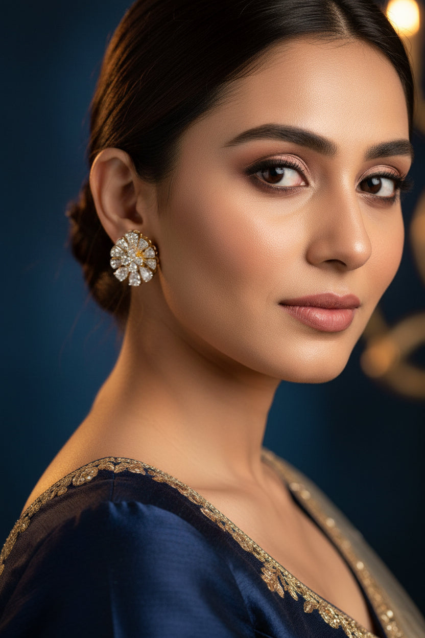Anandi Detachable Diamond Stud