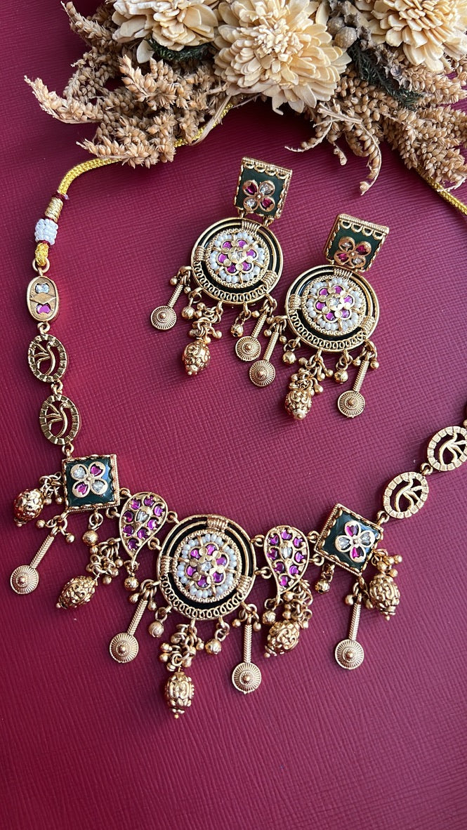 Riddhi Ethnic Necklace Set