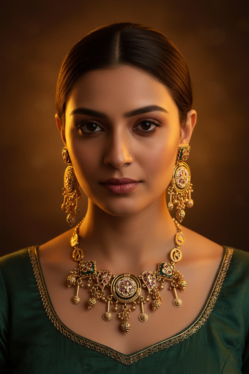 Riddhi Ethnic Necklace Set