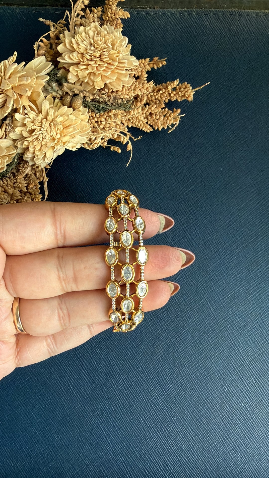 Soniya Kundan Bracelet