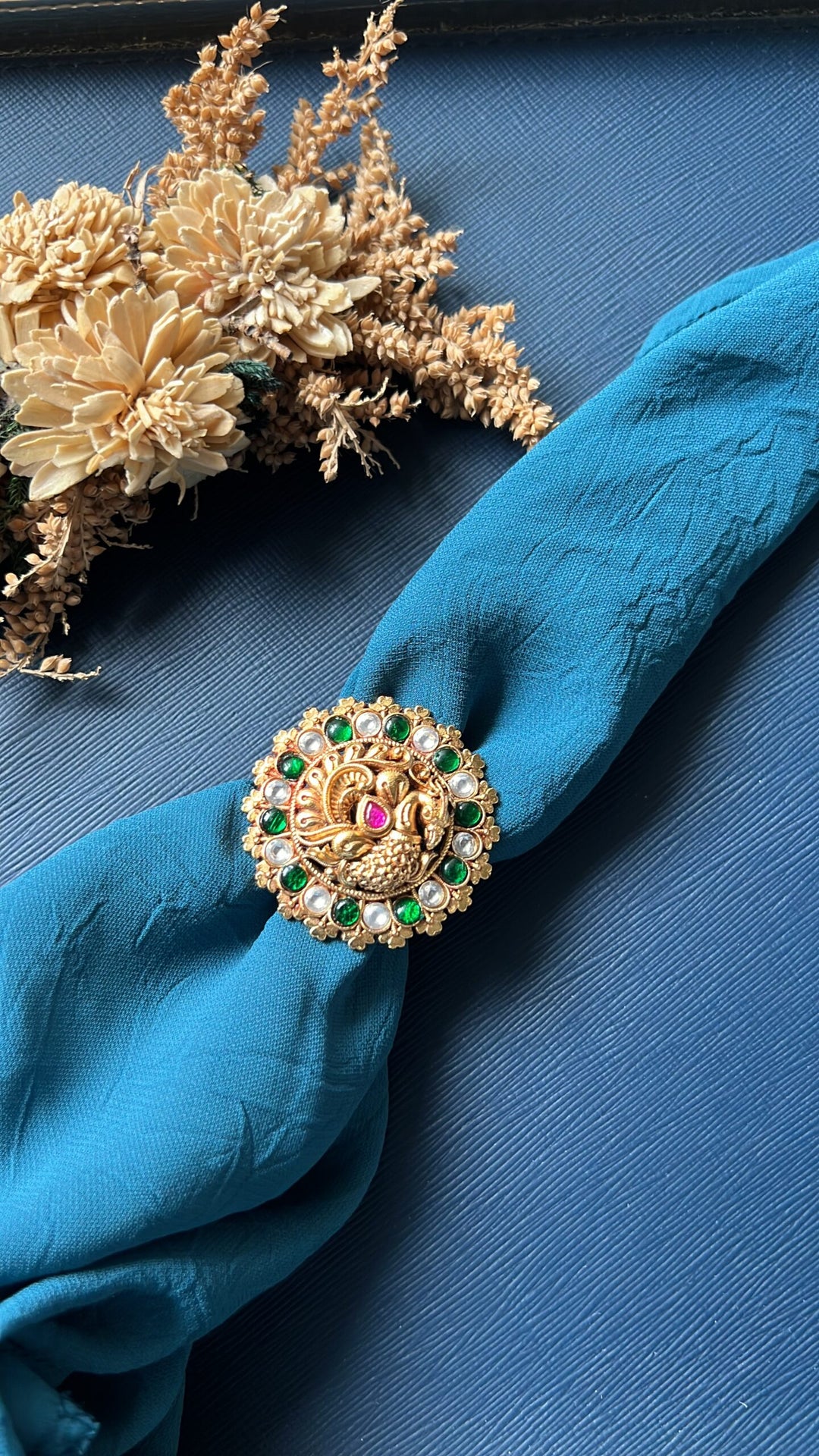 Leherika Ethnic Ring