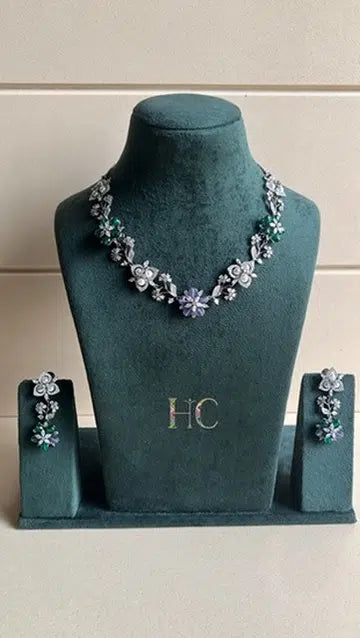 Beaded Diamond Flower Set