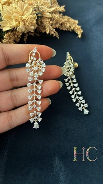 Nitya Diamond Earrings