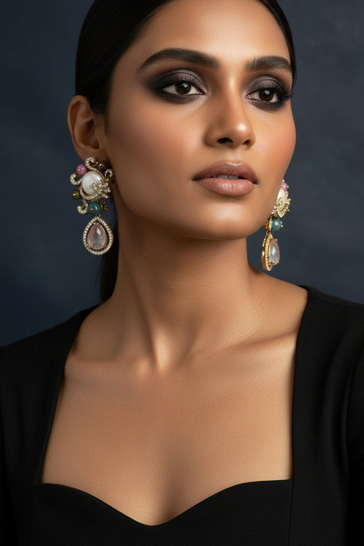 Sushmita Doublet Stone Earring