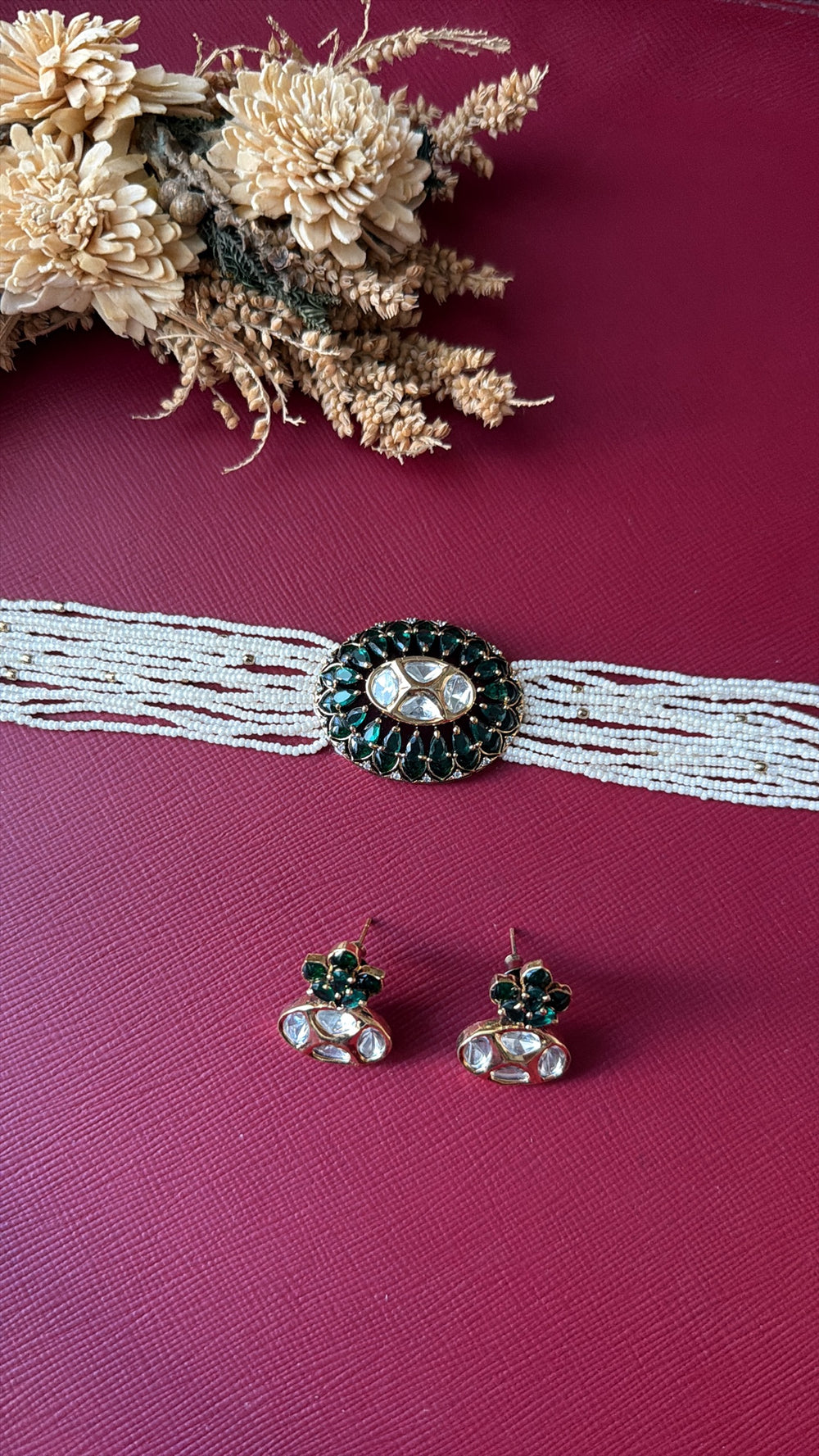 choker set, kundan choker set 