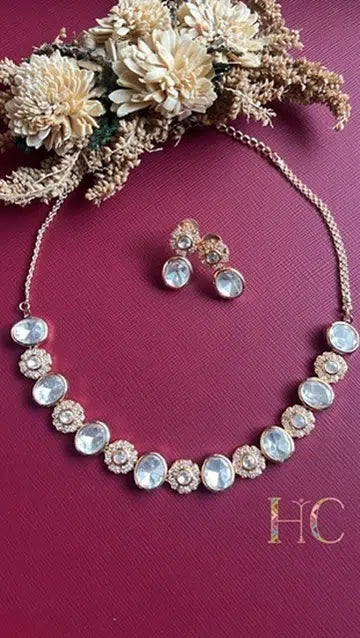 Mira Kundan Necklace Set