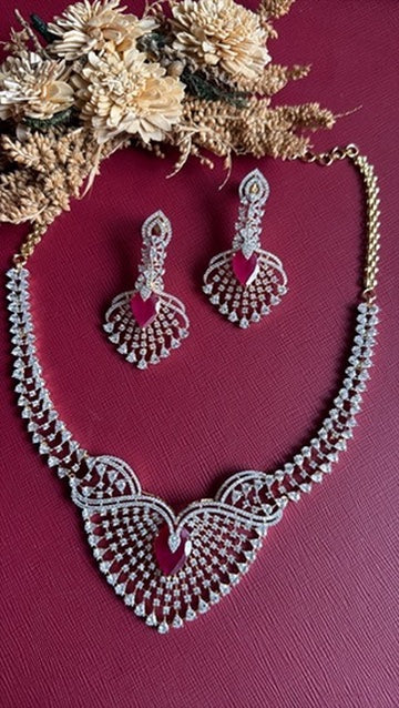 Inika Diamond Necklace Set
