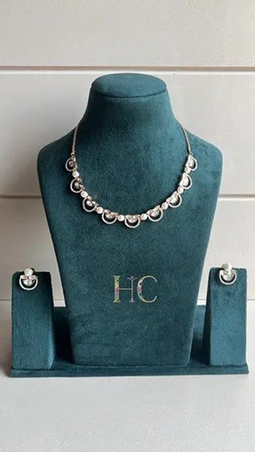 Pearl Kundan Necklace Set
