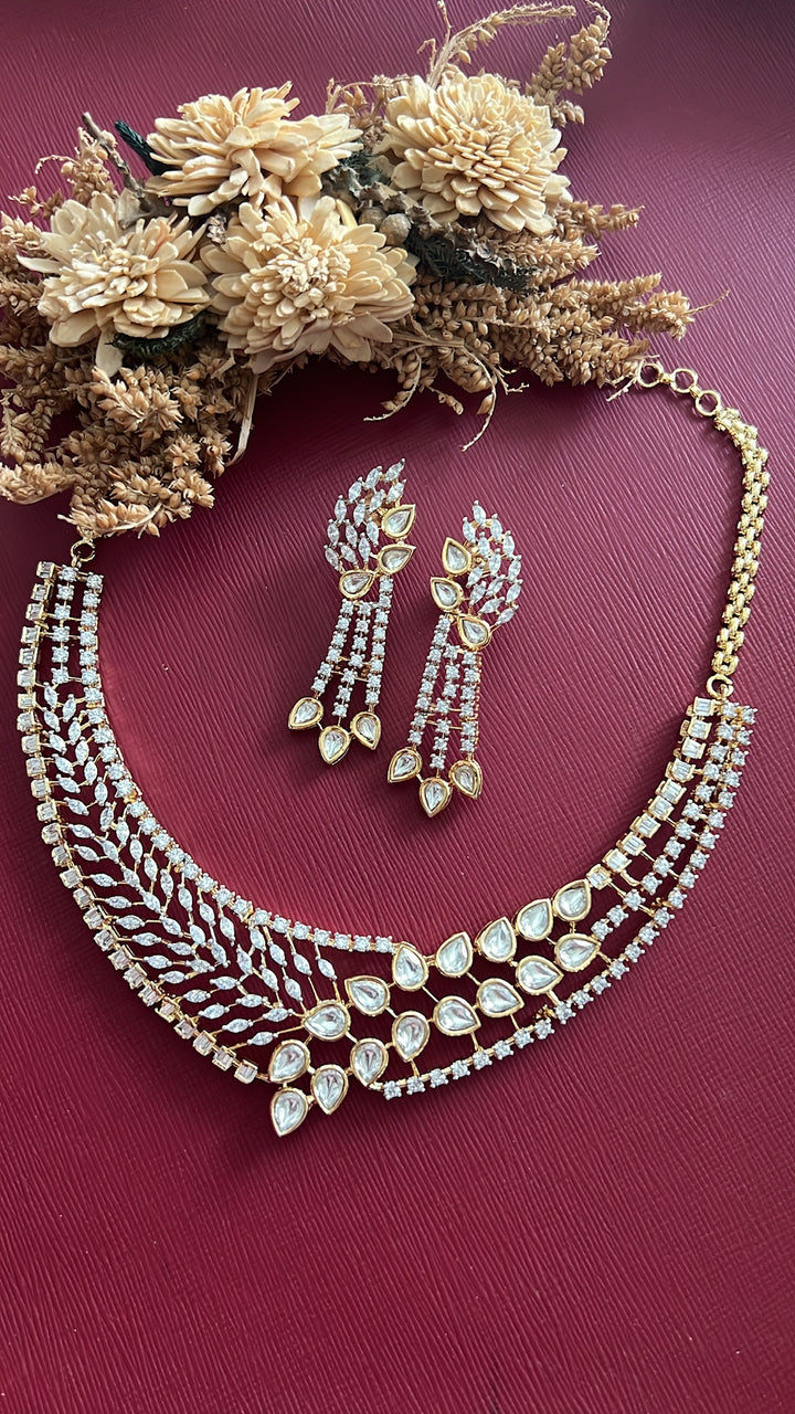 Krisha Diamond Kundan Set