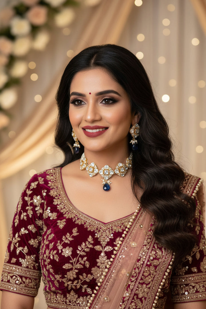 Samaira Kundan Choker Set