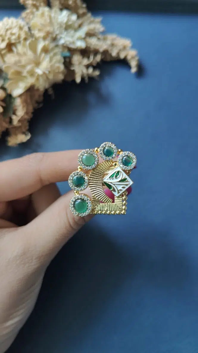 Kaashi Kundan Ring