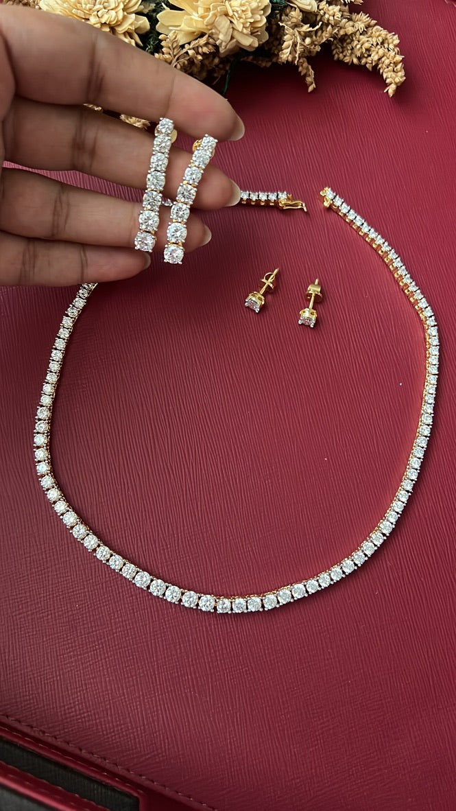 Diamond Forever Necklace Set
