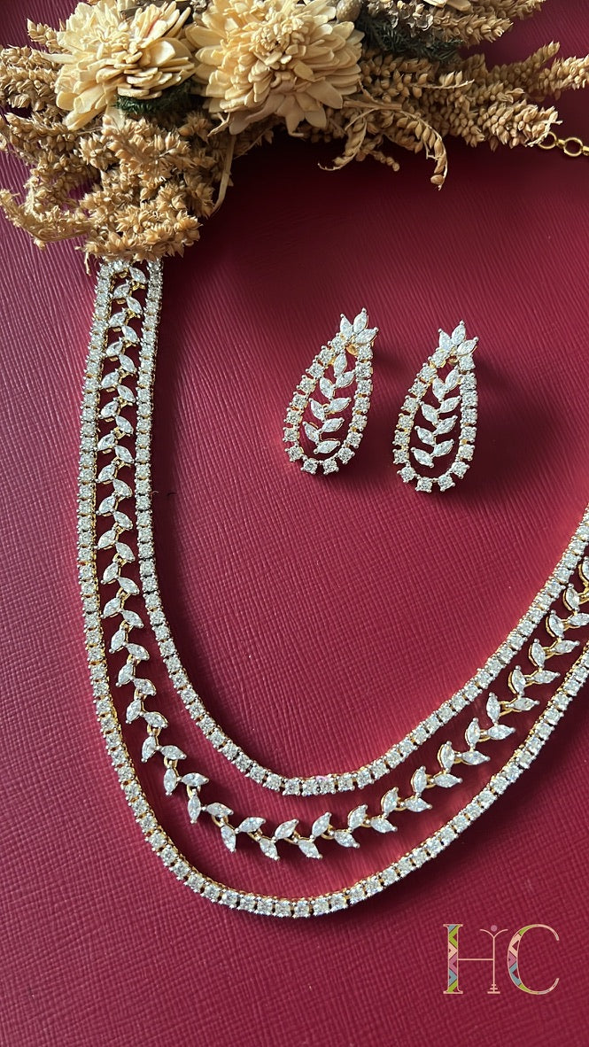 Sambhavi Diamond  Necklace Set