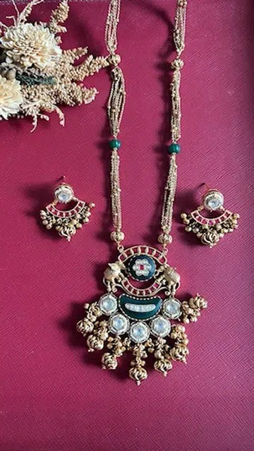 Nisha Heritage Mala Set