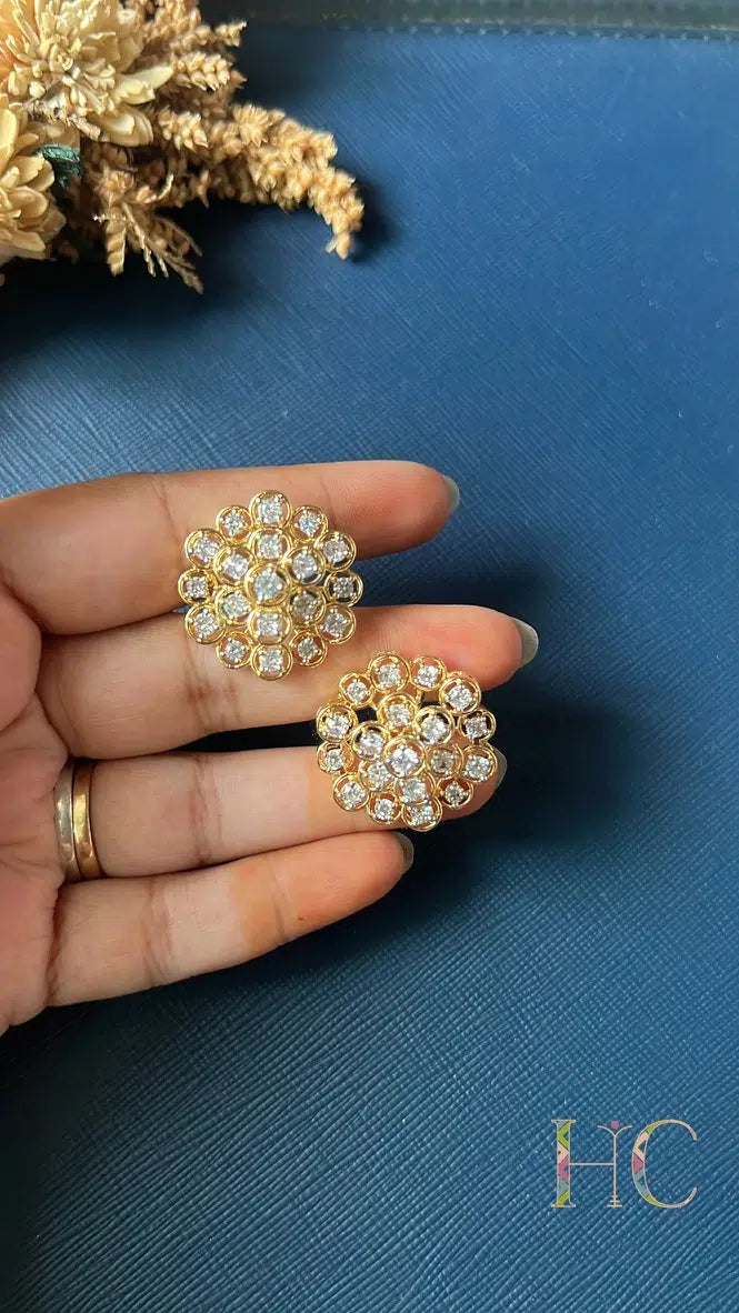 Reena Diamond Studs