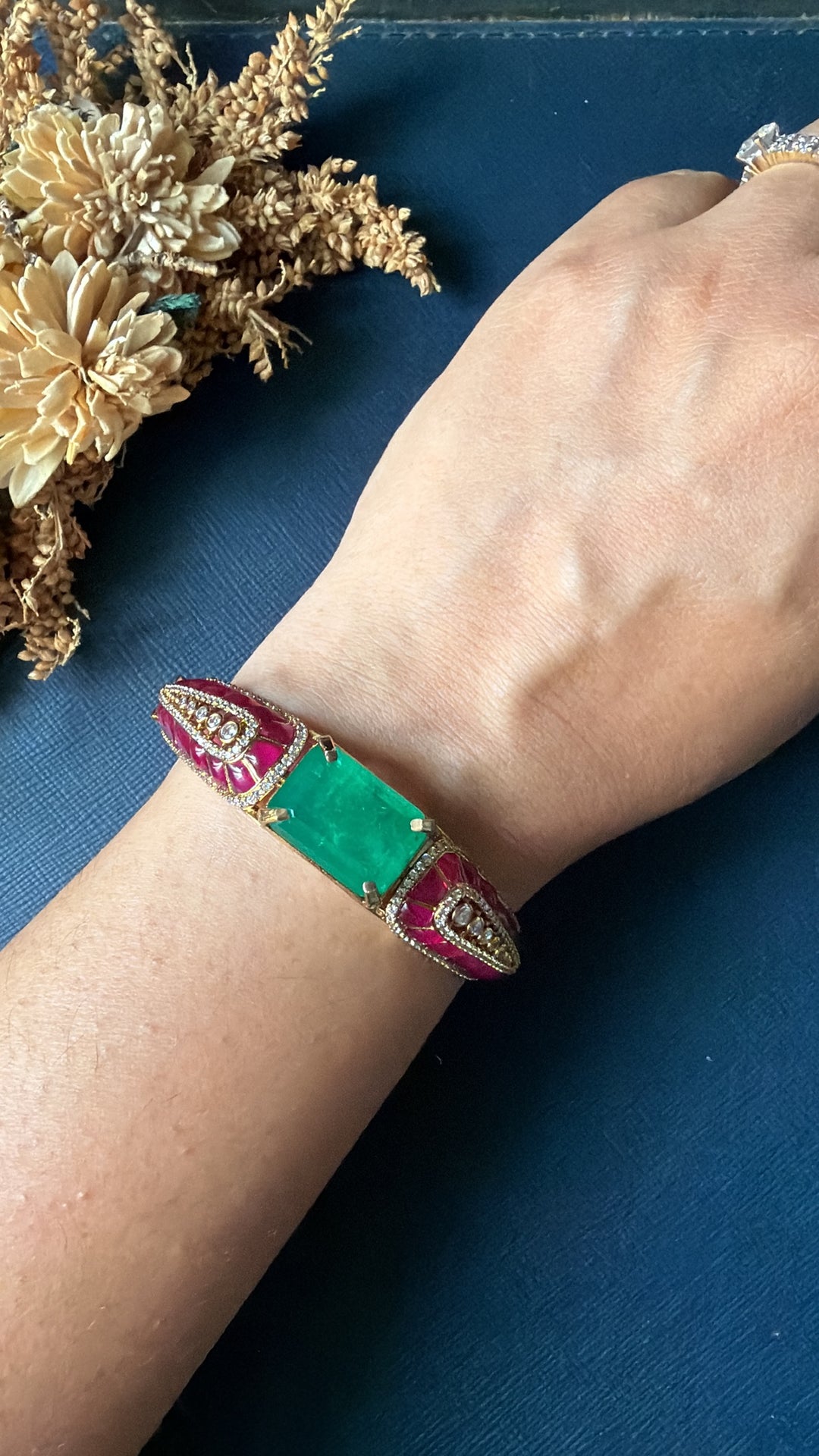 Sarika Kundan Bracelet