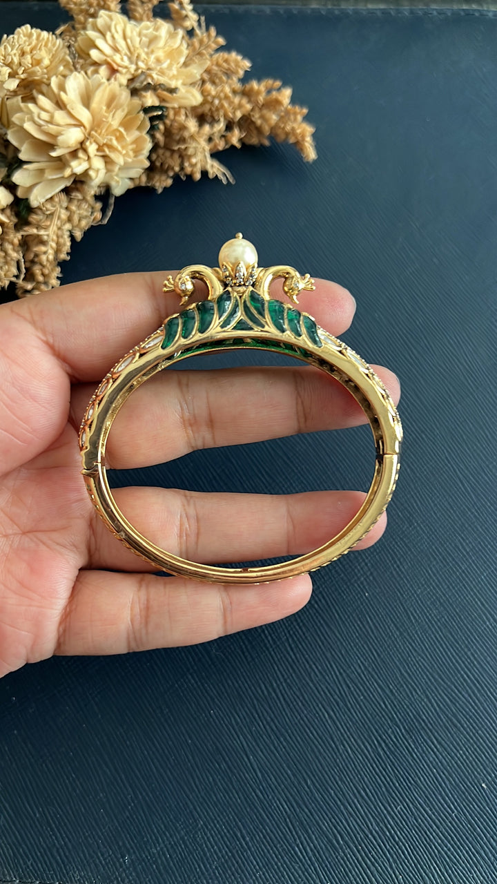 Dhwani Heritage Bracelet - Green