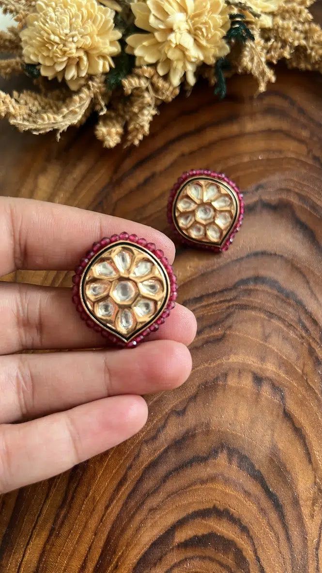 Kundan Studs