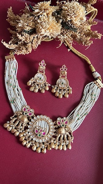 Inna Pearl Heritage Necklace Set
